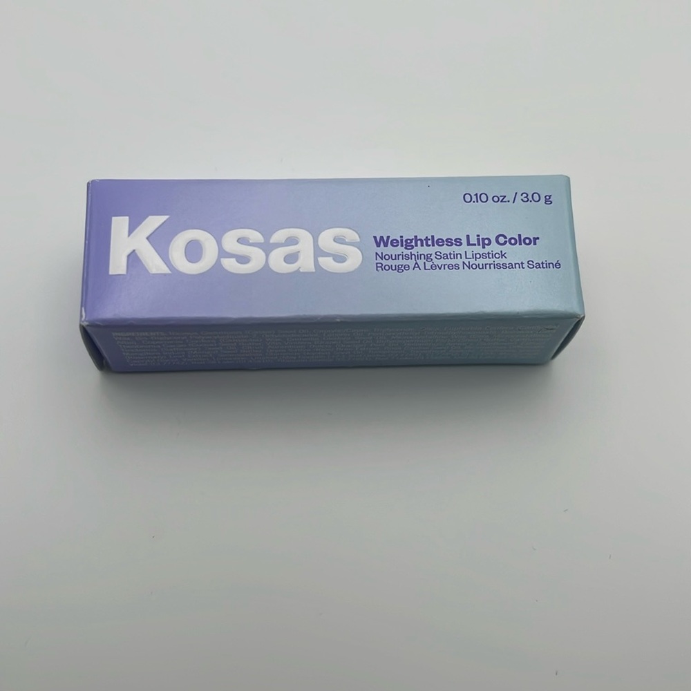 🆕 Kosas Weightless Lip Color Nourishing Satin Lipstick in Fantasy Life